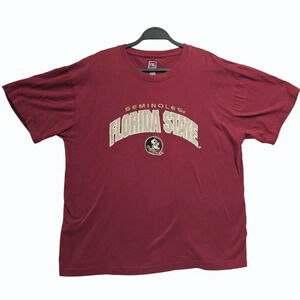 PRO EDGE Knights Apparel Florida State Seminoles Embroidered Tee Mens XL 46/48